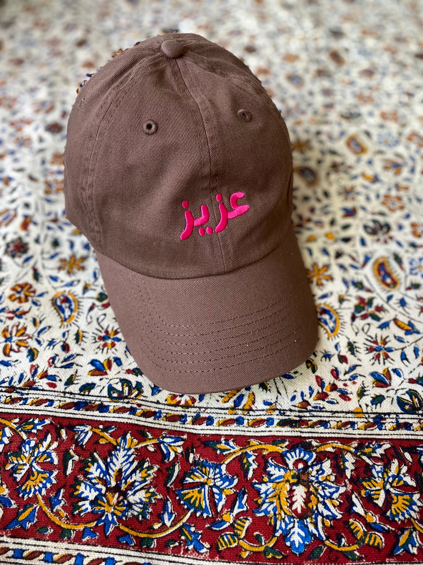 AZIZ EMBROIDERED CAP